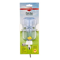 Kaytee Flat Bac Water Bottle, Small Animal - 4 oz.