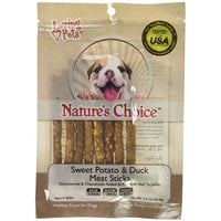 
              Nature'S Choice Sweet Potato & Duck Soft Chew Meat Sticks Contains Glucosamine & Chondroitin For Hip & Joint Health 2Oz
            
