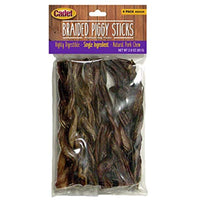 
              Cadet Braided Piggy Sticks for Dogs Sticks Medium (4 Count)
            