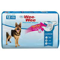 
              Four Paws Wee-Wee Disposable Dog Diapers 12 Count Large / X-Large
            