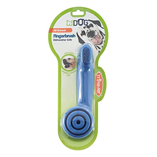 EZ DOG Patented Finger Brush for Brushing Dog's Teeth | Easy to Use, All Dogs