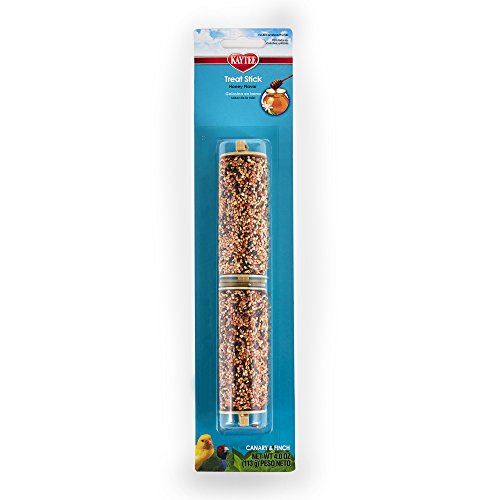 Kaytee Forti-Diet Pro Health Canary And Finch Honey Treat Stick, 4-Oz