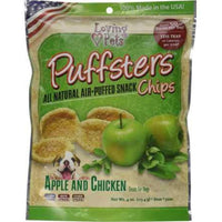 Loving Pets Puffsters Apple Chicken Treats for Dogs (4 oz)