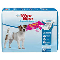 
              Four Paws Wee-Wee Disposable Dog Diapers 36 Count Small
            