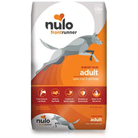 
              Nulo Frontrunner Dry Dog Food for Adult Dogs - Grain Inclusive Recipe with Turkey, Trout, & Spelt - All Natural Pet Foods with High Taurine Levels - Animal Protein for Lean Strong Muscles
            