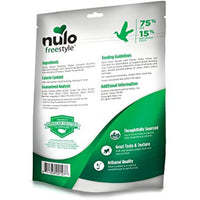 
              Nulo Freestyle Jerky Dog Treats: Healthy Grain Free Dog Treat - Natural Dog Treats for Training or Reward - Duck with Plums Recipe - 5 oz Bag
            