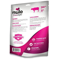 Nulo Freestyle Jerky Dog Treats: Healthy Grain Free Dog Treat - Natural Dog Treats for Training or Reward - Beef with Coconut Recipe - 5 oz Bag