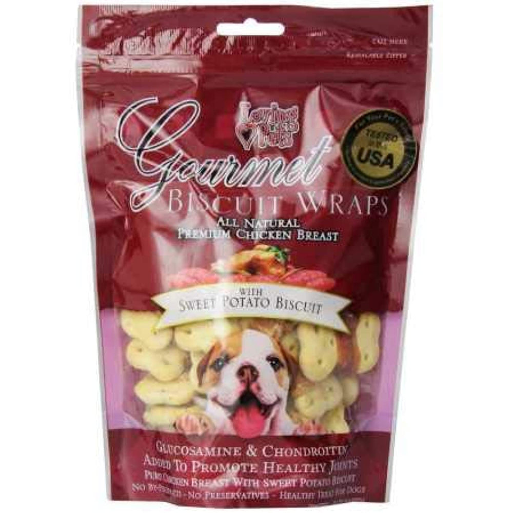 Loving Pets Sweet Potato Biscuit Chicken Wrap (8 oz)