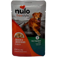 
              Nulo Freestyle Dog Food Topper Chicken & Green Beans in Broth, 24ea/2.8 oz
            