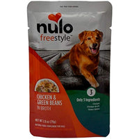 Nulo Freestyle Dog Food Topper Chicken & Green Beans in Broth, 24ea/2.8 oz