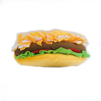 
              ZippyPaws - NomNomz Plush Squeaker Dog Toy for The Foodie Pup - Taco
            