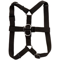 Petmate Nylon Step-In Dog Harness 1"X23-39" Black