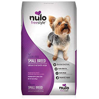 
              Nulo Grain Free Small Breed Dry Dog Food with BC30 Probiotic (Salmon and Red Lentils Recipe, 4.5lb Bag)
            