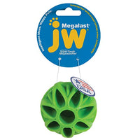 JW Pet Company MegaLast Ball Dog Toy, Medium (Colors Vary)