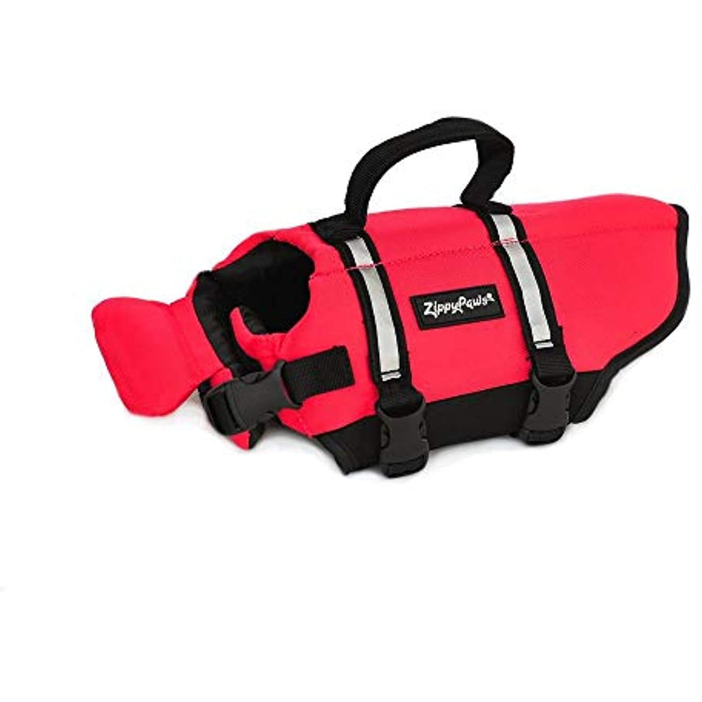 ZippyPaws - Adventure Life Jacket for Dogs - Medium - Red - 1 Life Jacket