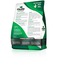 Nulo Freeze Dried Raw Dog Food For All Ages & Breeds: Natural Grain Free Formula With Ganedenbc30 Probiotics  - Duck Recipe With Pears - 13 Oz Bag
