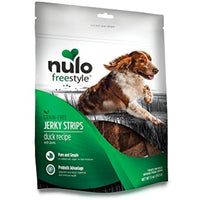 
              Nulo Freestyle Jerky Dog Treats: Healthy Grain Free Dog Treat - Natural Dog Treats for Training or Reward - Duck with Plums Recipe - 5 oz Bag
            