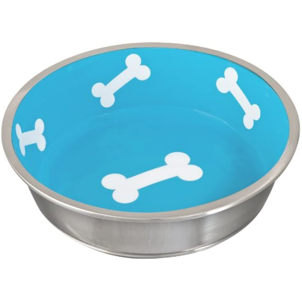 Loving Pets Robusto Bowl for Dogs, Medium, Aqua