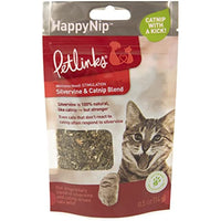 
              Petlinks HappyNip Silvervine & Catnip Blend, Highly Potent, Resealable Pouch - 0.5 Ounce
            