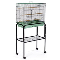 Prevue Pet Products 446 Bird Cage Stand for 26" x 14" Base Flight Cages, Black