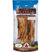 Loving Pets Pure Buffalo Meaty Femur Bone 4"-6" (2 Pack)