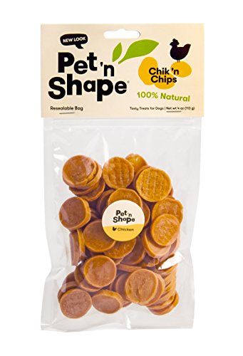 Pet 'n Shape Chik 'n Chips - All Natural Dog Treats, 4 oz
