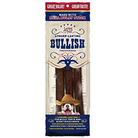 
              Loving Pets Products 10" Bullish Sticks, Dog Treat, 3 per Pack
            