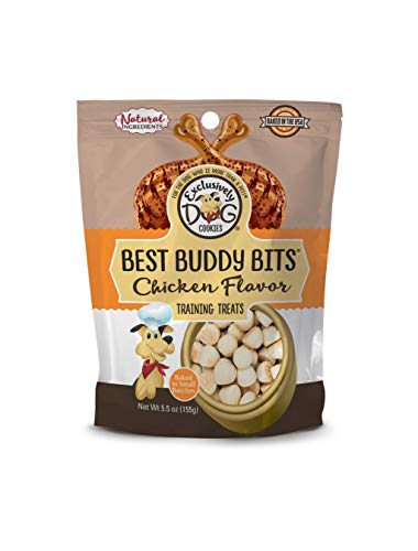 Exclusively Dog Pet Best Buddy Bits-Chicken Flavor, 5-1/2-Ounce Package
