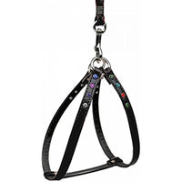 Mirage Pet Product Confetti Step in Harness Black 16