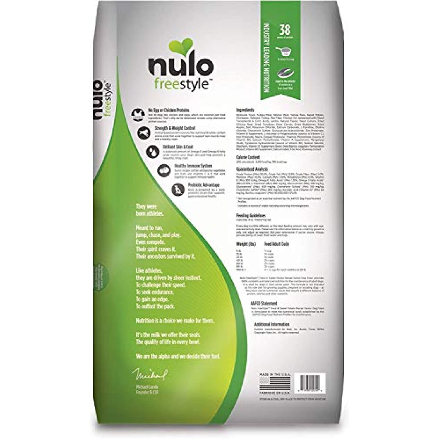 Nulo Senior Grain Free Dog Food With Glucosamine And Chondroitin