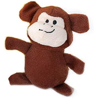 
              ZippyPaws - Zoo Friends Burrow, Interactive Squeaky Hide and Seek Plush Dog Toy - Monkey �n Banana
            