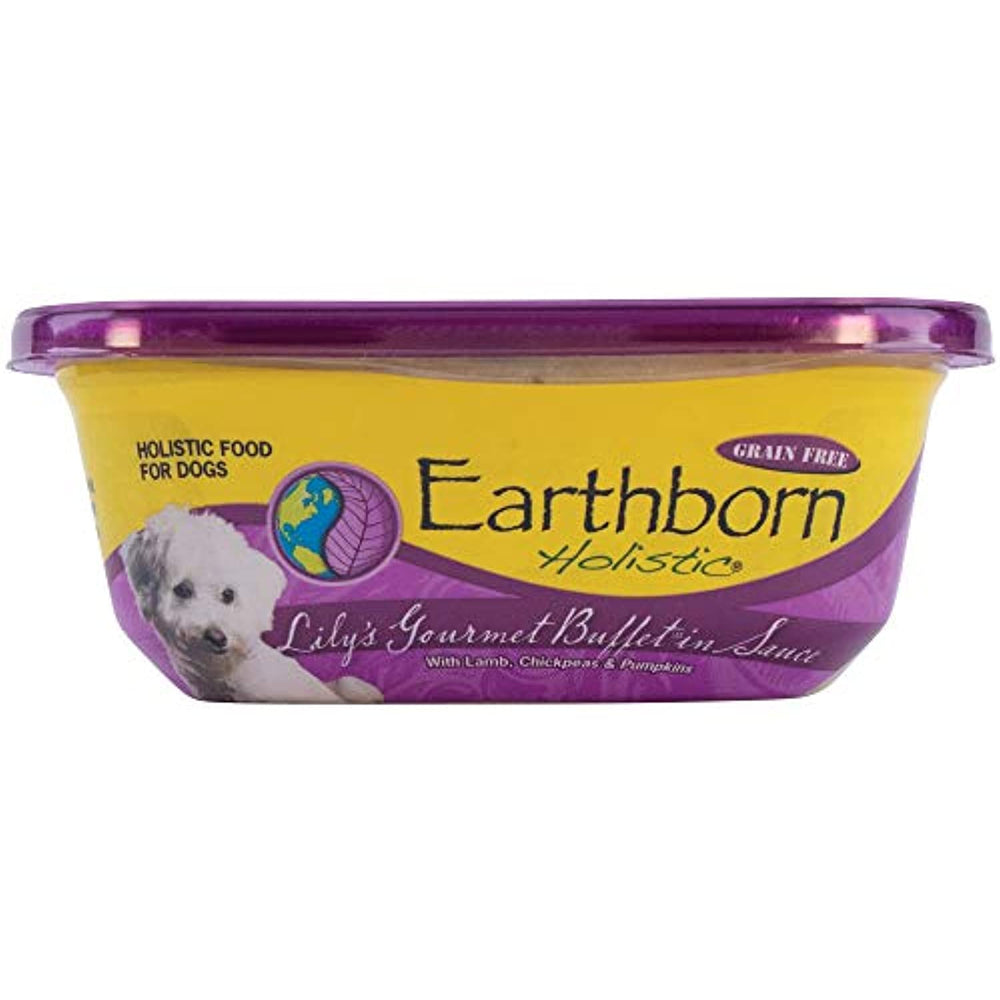 Earthborn Holistic Lily'S Gourmet Buffet In Sauce Grain Free Moist Dog Food, 8 Oz, Case Of 8