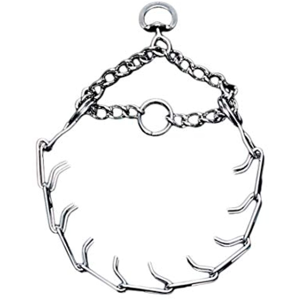 Coastal Pet Titan Dog Prong Training Collar Chrome Plated Fine 2.0mm x 14-inches Girth (1-Unit)