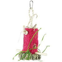 Prevue Pet Products Tropical Teasers Shreddable Shack Bird Toy, Multicolor