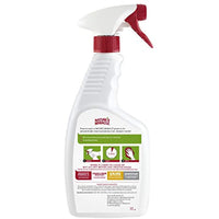 
              Natures Miracle P-98222 Bird Cage Cleaner, Cleans & Deodorizes, Removes Tough Caked-On Debris, White,24 fl oz
            