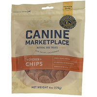 Canine Marketplace, Chicken Chips Natural Dog Treats, 6 oz