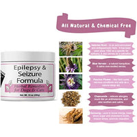 Doc Ackerman's - Epilepsy & Seizure Formula - Professionally Formulated Herbal Remedy for Dogs & Cats | Enhanced with Valerian Root, Blue Vervain & Passion Flower - 10 oz