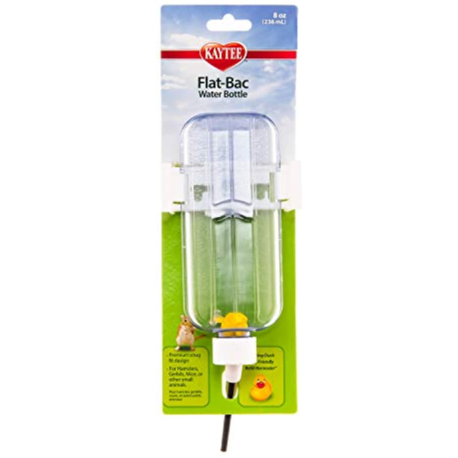 Kaytee Flat Bac Water Bottle, Hamster