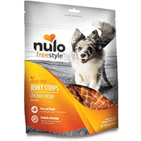 
              Nulo Freestyle Jerky Dog Treats: Healthy Grain Free Dog Treat - Natural Dog Treats for Training or Reward - Chicken with Apples Recipe - 5 oz Bag
            