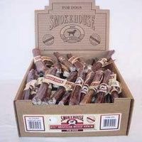 Smokehouse Pet Products 60-Pack Bully Dog Treat Stick Shelf Display Box, 6-1/2-Inch