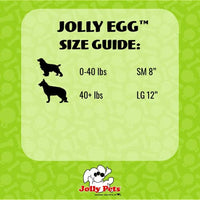 
              Jolly Pets Jolly Egg Dog Toy, 8 Inches/Medium, Red (JE08 RD)
            