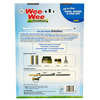 
              Wee-Wee Dog Waste Pick-Up Tool Set with Rake, Spade & Pan, Large
            