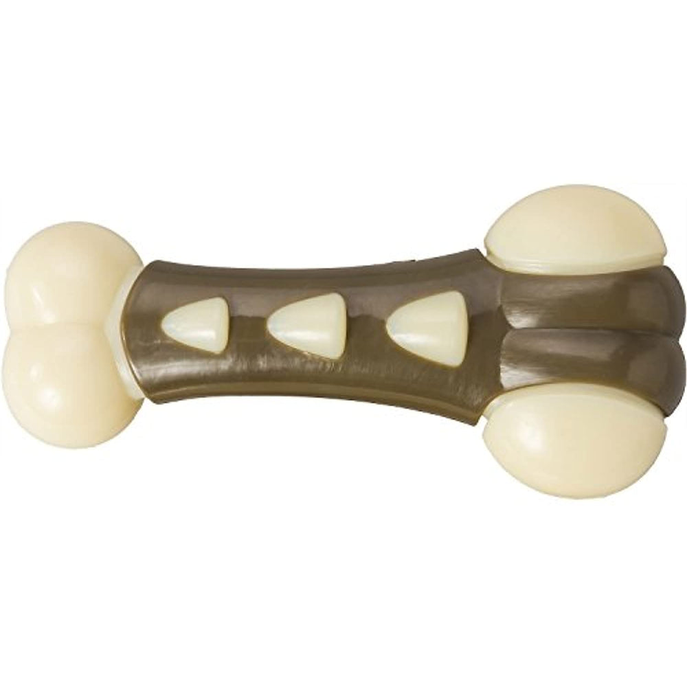SPOT Ethical Pets 54277 Red Alert Dual Texture Bone Pet Chew Toys
