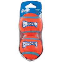 ChuckIt! Tennis Ball, Orange, Large, Shrink Sleeve 2-Pack
