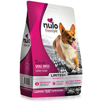 
              Nulo All Natural Dog Food: Freestyle Limited Plus Grain Free Puppy & Adult Small Breed Dry Dog Food - Limited Ingredient Diet for Digestive Health - Allergy Sensitive Non GMO Turkey Recipe - 4 lb Bag
            