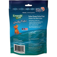 
              Emerald Pet Feline Wholly Fish! Crunchy Natural Grain Free, Chicken Free Cat Treats, Made in USA
            