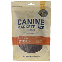 Canine Marketplace, Chicken Sticks Dog Treats, 12 oz