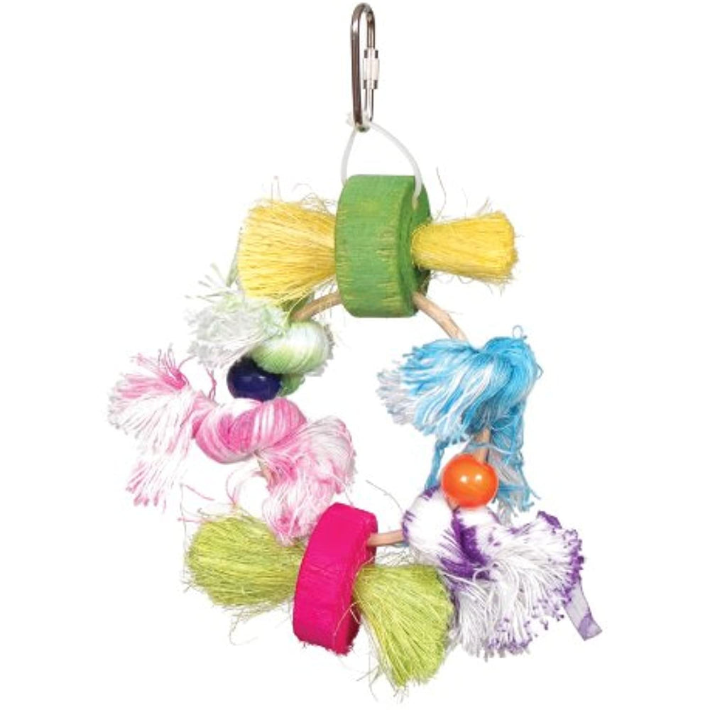 Prevue Hendryx Stick Staxs Lots of Knots Bird Toy
