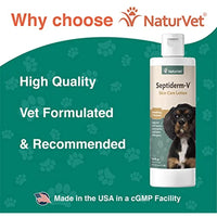 
              NaturVet Septiderm-V Skin Care Lotion for Dogs & Cats – Pet Health Supplement for Dermatitis, Dog Skin Allergies, Itching, Hot Spots, Cat Rashes – Pet Lotion, Grooming Aid – 16 Oz.
            