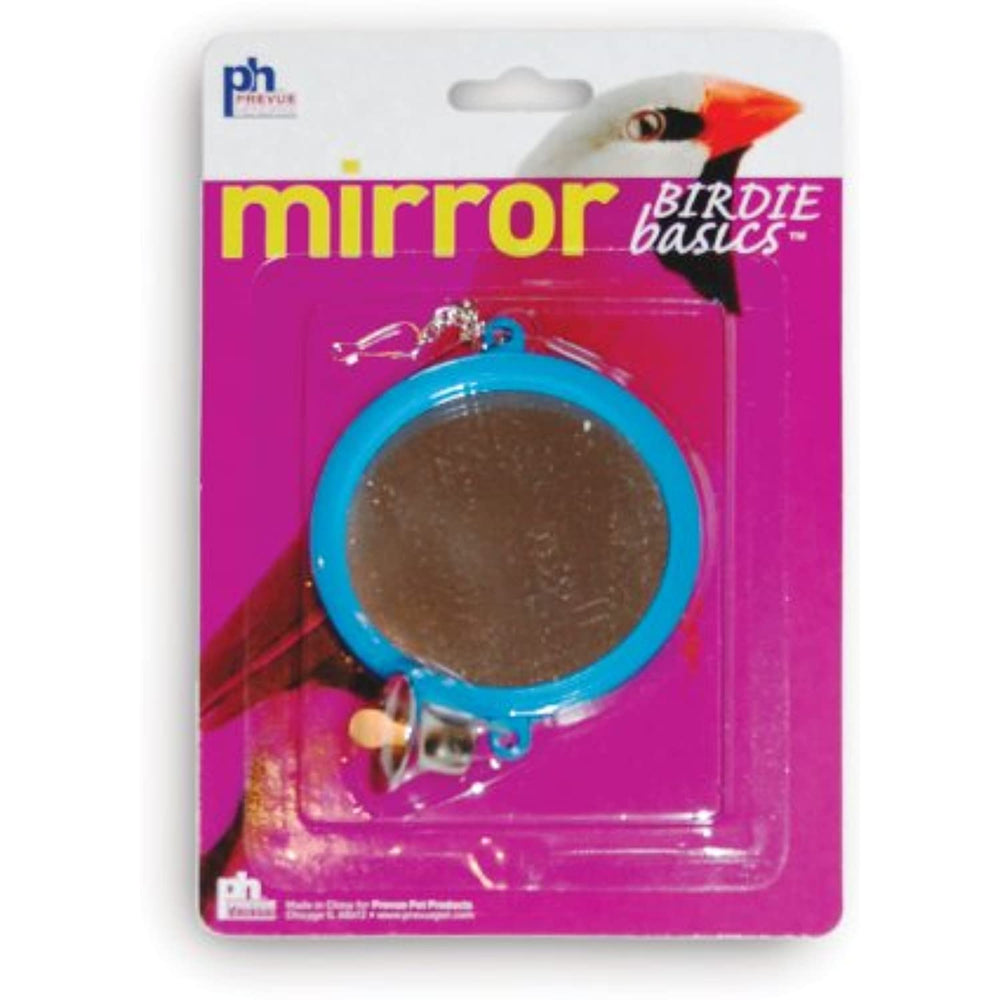 Prevue Hendryx Birdie Basics 2 Sided Mirror with Bell Bird Toy
